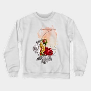 Fibonacci Rose Crewneck Sweatshirt